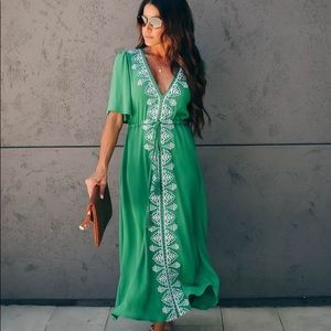 Vici Presidio Tassel Dress NWOT